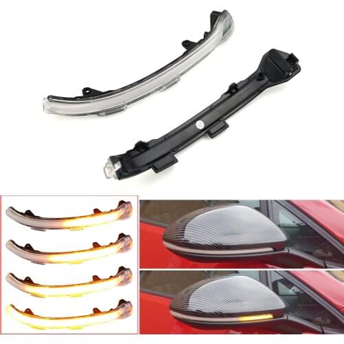 Rearview Mirror Side Marker Lamp Blinker Dynamic LED Turn Signal Light For VW Golf 7 Jetta MK7 VII MK7 Golf 7.5 GTI R Touran