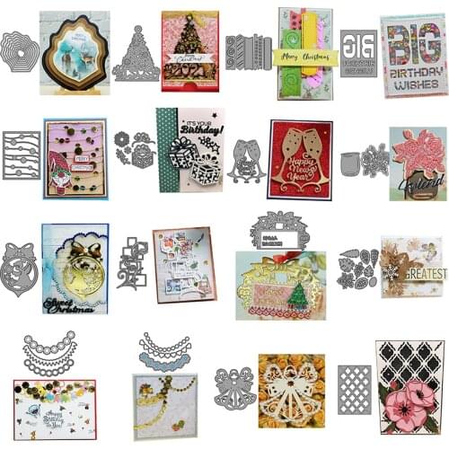 CH 2020 New Arrival Celebration Metal Cutting Dies Embossing Scrapbooking Stencil Craft Cut Dies For DIY Card Crafts