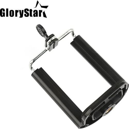 GloryStar Phone Holder Tripod for Phone Tripod Stand with 1/4 inch Nut Screw Hole Selfie Stick Phone Clip Camera Accessories
