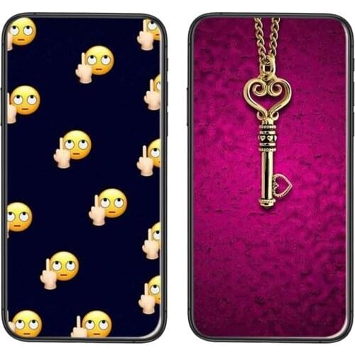 Interesting Keys And Locks Where For Huawei Nova 8 7 6 3 SE Mate 40 30 20 20X 10 Lite Plus Pro Y5 2018 Y9 2019 Black Funda