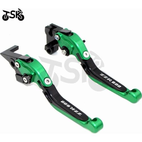 !Logo(ZZR600) For Kawasaki For Kawasaki ZZR600 ZZR 600 ZZR-600 2005 2006 2007 2008 2009 CNC Motorcycle Brake Clutch Levers