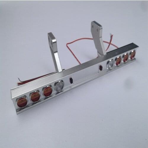  Metal Taillight Modified Light Replacement Carriage Truck for Tamiya 1/14 Scale Tractor 56319 56330 RC Car Parts