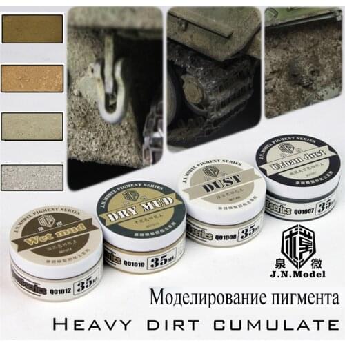Model Modelling Pigment Heavy Dirt Cumulate Set Do Old Powder Effect of Battle Damage Natural Soil Do Old Special Accessories