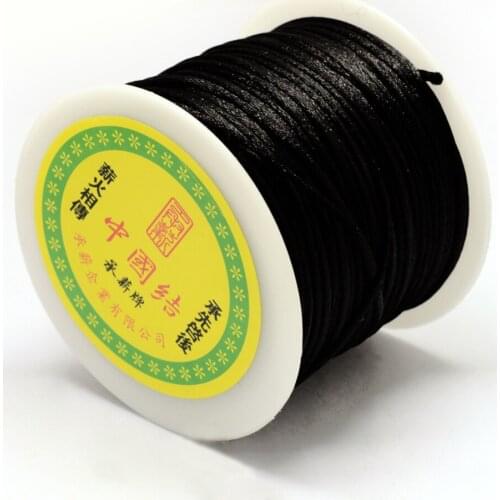 1.0mm Nylon Thread Code Rope for Jewelry Necklace Bracelet Handmade Making DIY Findings Accessories, 1.0mm; about 70m/roll F70