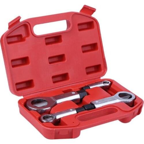 New 9-27mm 4 Pcs Duty Rust Resistant Damaged Nut Splitter Remover Rusty Nut Splitter Spanner Remove Cutter Tool Steel Wrench Hex