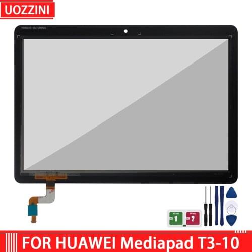 9.6" Touch For Huawei MediaPad T3 10 T3-10 AGS-L03 AGS-L09 AGS-W09 T3 Touch Screen Front Glass Digitizer + Tool + Free Shipping