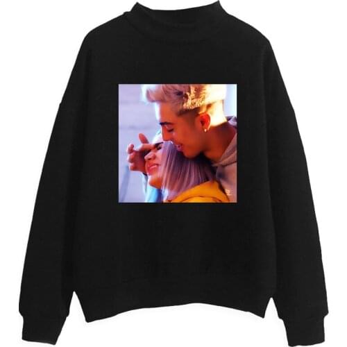 Naim Darrechi Turtlenecks Harajuku Tops Thin Sweatshirt Hip Hop Sweatshirt Pullover Sweatshirts Casual Round Classic Clothes