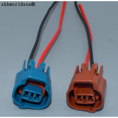 Worldgolden 2pin 2.0mm Female Temperature Sensor Plug Automotive Connector Plug For Toyota Mazda 6189-0033 6189-0031