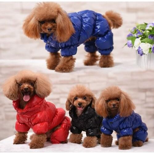 Pet Dog Winter Warm Windproof Coat French Bulldog Pug Chihuahua Yorkies Clothes Pet Puppy Coat Jacket Dogs Pets Clothing