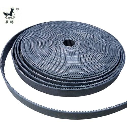 10 meters HTD 5M timing belt width 9 15 20 25mm Arc tooth pitch 5mm Synchronous rubber open ended CNC 3D Engraving Machine HTD5M