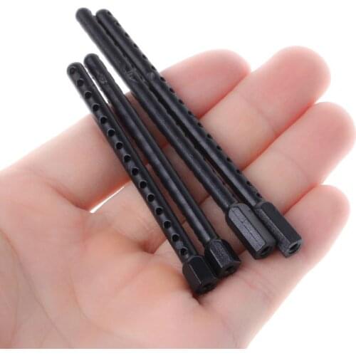 4pcs Plastic Body Post Mounts 1:10 For HSP 94123 94122 Model RC Car Replacement