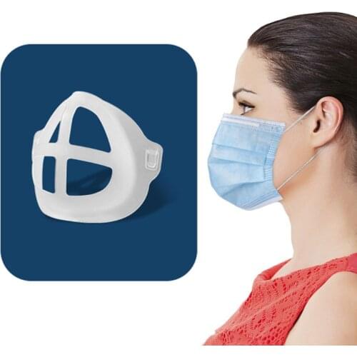 5Pcs Lipstick Protection Breathable Mask Bracket Prevent Makeup Removal Enhance Breathing Space Mask Nose Pad Bracket