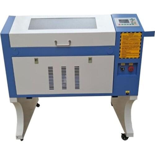 80w 400*600mm Co2 laser cutting machine engraving for fabric rubber plywood glass plastic wine bottles