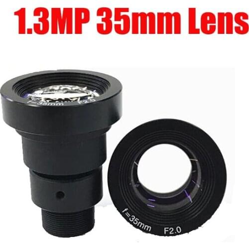Free Shipping 1/3'' 35mm lens M12 CCTV MTV Board IR Lens for Security CCTV Cameras
