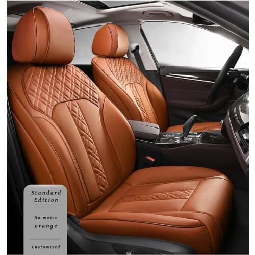 Genuine Leather Car seat covers For seat leon mk2 ibiza ateca arona altea xl accessories