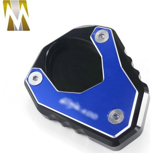 For KAWASAKI Z400 2018 NINJA 400 2019 Accessories NINJA400 Side Stand Enlarger Pad For KAWASAKI NINJA400 Z 400 Motorbike Motor