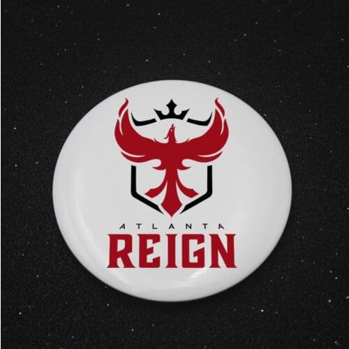 Game Overwatch Shanghai Dragon Hangzhou Spark Esports Team Badge Pin Round Game Brooch Backpack Icon Clothes Decoration