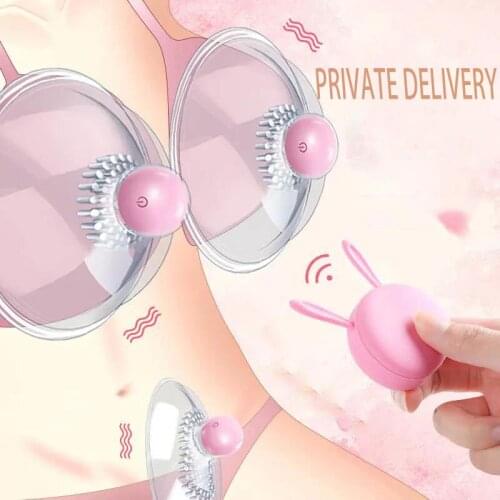 Nipple Stimulation Licking Vibrator Breast Enlargement Masturbator Nipple Chest Massage Vibrator Women Breast-fed Sex Toys