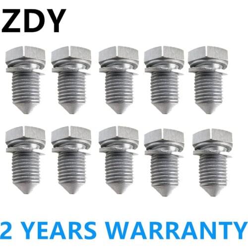 N90813201 10PCS Oil Pan Hexagon Bolt Screws Set For Audi A3 A4 Q5 Q7 A5 A6 For VW Eos Jetta Touareg Tiguan N90813202 N90813203