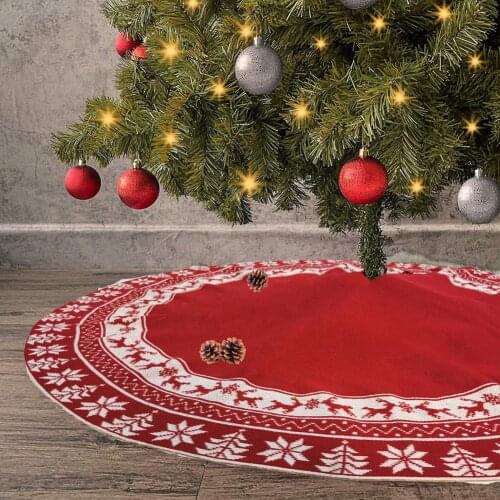 Noroomaknet Christmas Tree Skirts