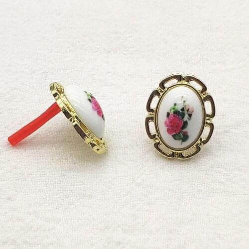 New Arrival! 20x16mm 50pcs Oval shape Ear Stud for Handmade Earring Parts DIY Accessories,Jewelry Findings