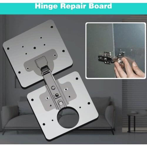 Hinge Repair Plate for Cabinet Furniture Drawer Window Stainless Steel Plate Repair Accessory Фурнитура Для Мебели Петли