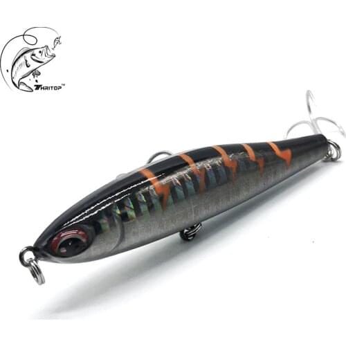Thritop TP155 Professional & New Minnow Lure 16G 80MM 4 Various Colors Hard Bait For All Depth Dive Pencil Fishing Tackles