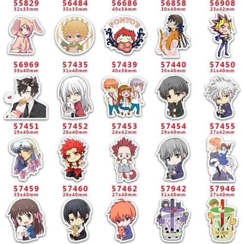 DIY Craft Supplies Sewing Accessories Cartoon Printed Planar Resins Mold 10 Pieces. PR-55829