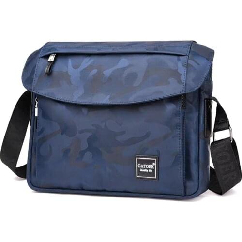 11 inch Camouflage Oxford Mens Bag Waterproof Casual Men Bags Male Cross Body Shoulder Business Bags For Men High Quality