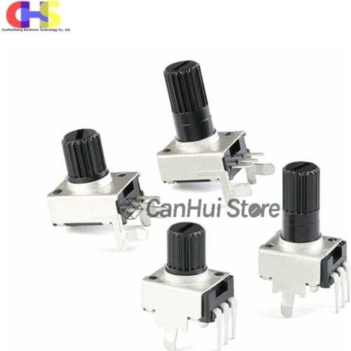 10PCS RV09 Vertical Horizontal 12.5mm Shaft 1K 2K 5K 10K 20K 50K 100K 1M 0932 Adjustable Resistor 9 Type 3Pin Seal Potentiometer
