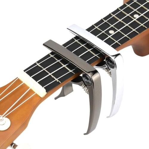 High quality premium zinc alloy guitar capo for bass guitar ukelele banjo