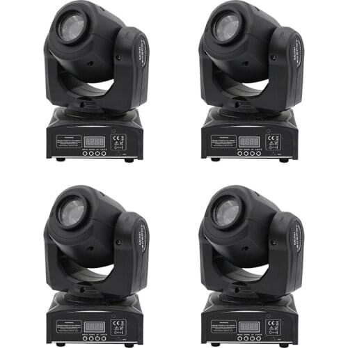 4Pcs/lot High quality 30W Spot moving head light led gobo moving head stage effects lighting projector DMX dj disco party lights