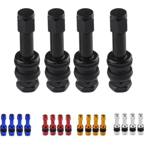 4 Pieces TR48E Wheel Rim Tire Valve Stem Car Truck Motorcycle Aluminum Construction Outstanding Heat