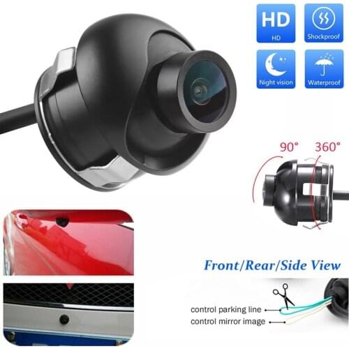 Novel-360° Car Rear Front Side View Backup Reversing Camera Waterproof Night Vision