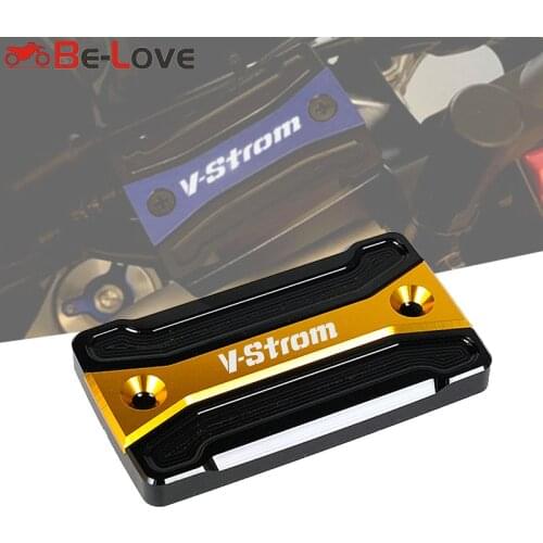 Motorcycle Front Brake Cylinder Cap Fluid Reservoir cover For SUZUKI V-Strom 250 650 1000 DL250 DL650 DL1000/V-Strom1000/XT