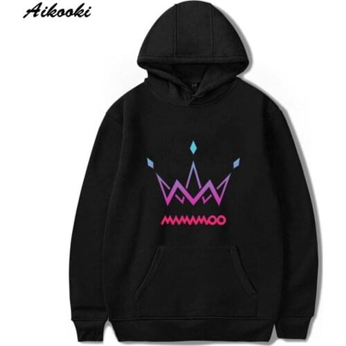 K-POP MAMAMOO Hoodies Men Women Hooded Singers Cotton Sweatshirts K Pop Band Team MAMAMOO Hoody Polluvers Streetwear 3D Casual