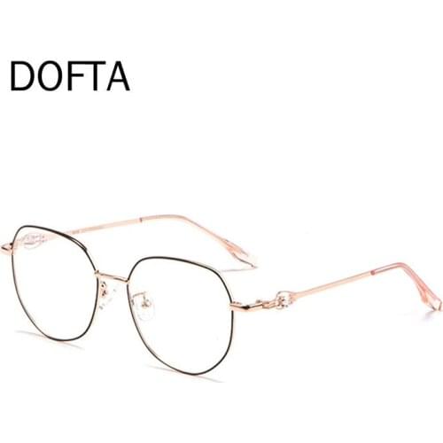 DOFTA Alloy Optical Glasses Women Ultralight Prescription Myopia Eyeglasses Frame Ladies Eyewear 5325