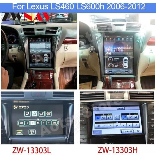 Tesla Screen Android 9 Player For Lexus LS460 2006 2007 2008 2009 2010 2011 2012 Radio Receiver Stereo GPS Navi Audio Head Unit
