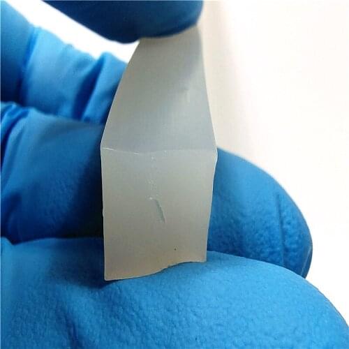 Length 1M to 2M big size white color solid square silicone strip square white silicone sealing strip white rubber sealing strip