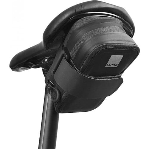 Bicycle Saddle Bag Bike Seat Bag Reflective Cycling Rear Seat Post Bag Large Capacity Tail Rear Bag MTB Road Bike Bag