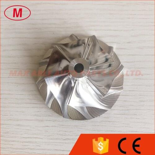 T04E 16G forward 6+6 blades 48.20/68.01mm turbo billet/milling/alumimun 2618 compressor wheel