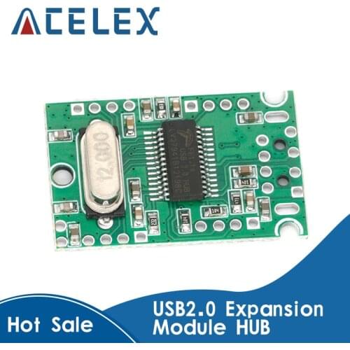 USB2.0 Expansion Module HUB Concentrator 1 Minute 4 1 Drag 4 Interface Transfer Development Board Drive-Free