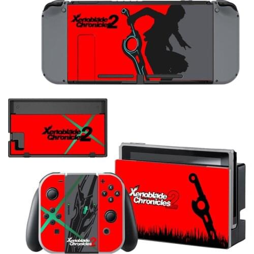 8 Styles Xenoblade Style Vinyl Decal Skin Sticker For Nintendo Switch NS NX Console Protector Game Accessoriy NintendoSwitch
