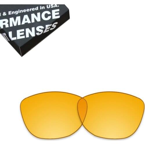 ToughAsNails Replacement Lenses for Oakley Frogskins Sunglasses Clear Yellow (Lens Only)