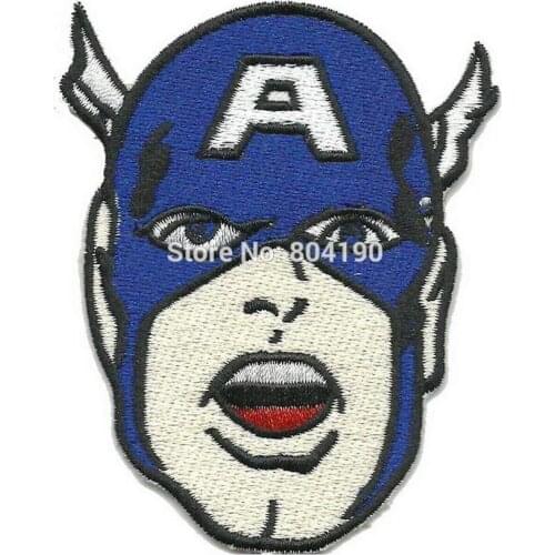 4" EMBROIDERED PATCH Comic Uniform TV Movie Film applique sew on/ iron on patch