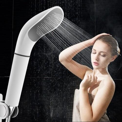 Bathroom Accessories High Pressure Water Saving Rain Handheld Shower Heads Durable ABS Detachable Best Shower Head with Hose