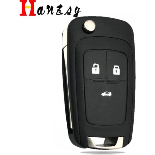 3 Buttons Remote Key Case For Chevrolet Cruze 2010 2011 Aveo Epica Impala Camar Replaceable Flip Folding Key shell Cover Fob