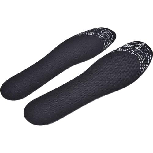 1 Pair Black Adjustable Scalable Insoles Cushion Foot Inserts Shoe Pads Insoles Man Bamboo Charcoal Deodorant
