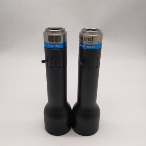 Used original Edmund optics EO silver 0.3x TML 58428 HD C-Port telecentric lens 98 NEW