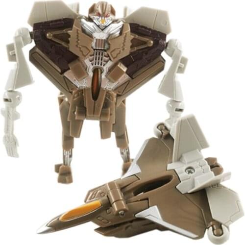 2018New Hot 7 style transformation Robot Action Figure Toys Mini Cars Robot Classic model Toy For Children Gifts Christmas gifts